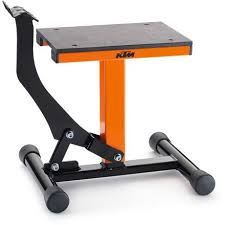 Ktm Powerparts Lift Stand Motosport Bike Lift Bike Stand Garage Organisation