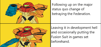 So we essentially have metroid 5 to look forward to when this one hits nintendo switch on october 8. Metroid Dread Be Like Nonexistent Noises Metroid