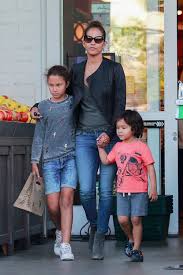 Halle Berry Nahla Aubry And Maceo Rodriguez Halle Berry Halle Celebrity Kids