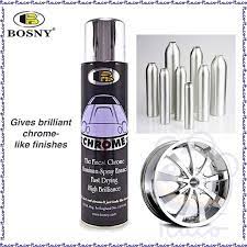 Bosny Chrome Spray Paint Fast Drying