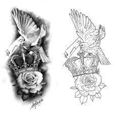 Find out how to draw tattoo stencils with help from a. Mykinglist Com Tattoo Design Drawings Tattoo Art Drawings Floral Tattoo Sleeve