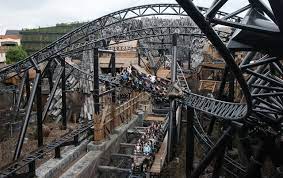 Taron At Phantasialand In Germany Crosses Over Itself 116 Times Across 58 Intersecting Track Points More Than Any Other Roller Coaster Theme Park Thrill Ride