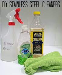 Diy Stainless Steel Cleaners Diy Stainless Steel Cleaner Cleaning Hacks House Cleaning Tips