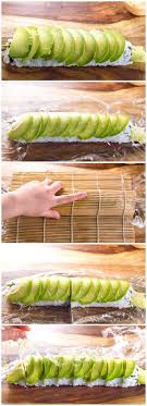 Then, add the juice of 1 lime, 1/2 teaspoon of salt, and a clove finally, top the dip with chopped cilantro and serve with tortilla chips. Caterpillar Roll How To Make An Avocado Topping For Sushi
