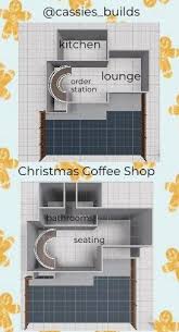 It has a full kitchen, bathroom, bedroom. Christmas Coffee Shop Cassies Builds In 2020