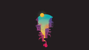 Res 1920x1080 Minimalist Wallpaper Awesome City Minimalism Hd Artist 4k Wal Papel De Parede Minimalista Imagem De Fundo De Computador Papel De Parede De Arte