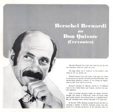 Herschel Bernardi"MAN OF LA MANCHA" William LeMassena/Mitch Leigh/Dallas  Summer Musicals 1974 Souvenir Program at Amazon's Entertainment  Collectibles Store