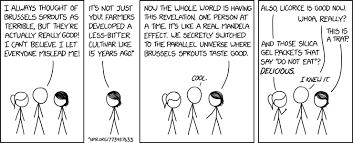 Xkcd Brussels Sprouts Mandela Effect