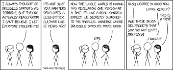 xkcd brussels sprouts mandela effect