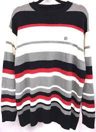 Black And White Striped Sweater Mens Southpole Xxl Mens Pullover Sweater L S Striped Black White Red Gray Fashion Clothing Shoes Access Pullover Sweater Men Mens Striped Sweater Pullover Men