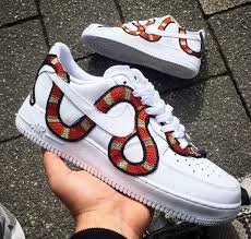 Gucci Custom Air Force 1 Niedrig Marci Biggs Air Biggs Custom Force Gucci Marci Niedrig Gucci Custom Air Sneaker Nike Ayakkabilar Ayakkabi Erkek