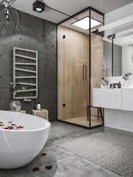 Chic Industrial Loft In Lithuania Gets Modern Updates Industrial Bathroom Design Loft Interior Design Industrial Bathroom Decor