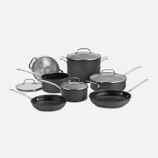 In fact, it's so durable that you can use utensils made from virtually any material without worry. Cuisinart 11 Pieces Non Stick Stainless Steel Cookware Set Reviews Wayfair