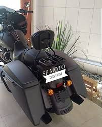 Dennis kirk has a range of harley backrests and harley sissy bars for both riders and passengers. Harley Davidson Sissy Bar Road King Special Preto Br 18 2020 Mercado Livre
