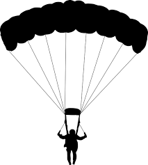 Free Image On Pixabay Parachuting Parachute Glide Fire Image Silhouette Png Parachute