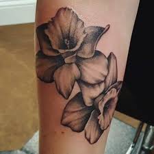 Do you know what your birth month flower is? Daffodil Tattoo March Birth Flower Daffodil Tattoo Birth Flower Tattoos Tattoos