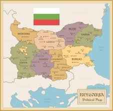 Lámina del mapa político de europa, sin nombres de los países escrito. Mapas De Bulgaria Mapas Politicos Y Fisicos Datos Geograficos De Interes