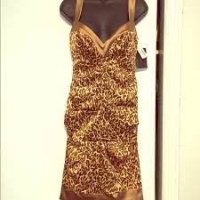 Nicole Miller Dresses Nwt Nicole Miller Leopard Print Dress Size 6 Poshmark