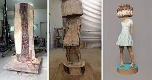 Sculptors whose work is featured in the. Japanese Sculptor Shows How He Transforms Wood Into Surreal Statues Bored Panda