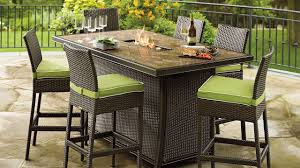 Polliwogs Pond Fire Pit Table Set Outdoor Patio Set Outdoor Dining Room