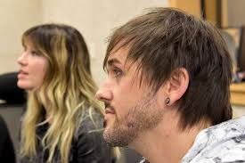 Sick Puppies band members Mark Goodwin (foreground)