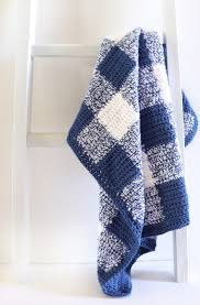 Check spelling or type a new query. Navy Gingham Crochet Blanket Daisy Farm Crafts