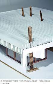archiv dam nordischer pavillon pavilion design architecture model architecture design