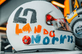 Norris has one of the most extensive the beanie is part of the norris glitch range with a black bottom, featuring the mclaren logo, followed by. Norris To Run Six Year Old S Helmet Design At Silverstone Racer