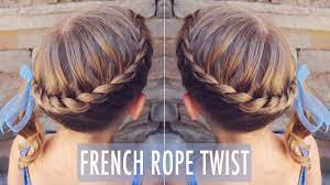 Check spelling or type a new query. French Rope Twist My 8 Year Old Can Do This Cute Hairstyle And So Can You Youtube