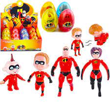 12pcs Disney Movie The Incredibles 2 Gacha Toy Mr.incredible Elastigirl  Dash Action Figure Collectible Gifts For Kids - Action Figures - AliExpress