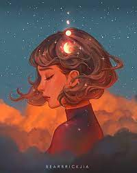 Solar Bearbrickjia Discovered By Chris Grier Cartoon Art Styles Girls Cartoon Art Digital Portrait Art