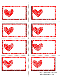 Free Printable Valentines Day Name Tags - Printable Party Favors