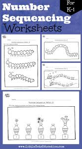 Kindergarten Math Number Sequence Worksheets And Activities Kindergarten Math Numbers Number Sequence Math Numbers
