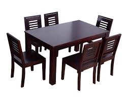 Pic hide this posting restore restore this posting. Modway Sheesham Wood 6 Seater Dining Table Set With 6 Chairs For Living Room Dining Table Set 6 Seater Furniture For Dining Room Home Office Mahogany Finish Amazon In Furniture