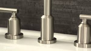 widespread bathroom sink faucet