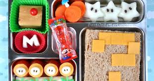 Edible Geekery : Super Mario Power Up Lunch!