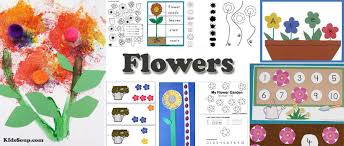 Preschool Flowers Activities Crafts And Printables Kidssoup