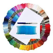 Tape 1 x thimble 1 x untwist tool 1 x user manual 1 x storage box. Lmyj Embroidery Floss Cross Stitch Threads Rainbow Color 100 Skeins Friendship Bracelets Crafts Floss With 14 Count Aida Cloth 10 Pieces Floss Bobbins Untwist Tool 113 Pieces Embroidery Thread Kits Embroidery