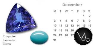 Birthstone Calendar Birthstones By Month And Day December Birthstone Calendar December Flower Names Birthstones By Month