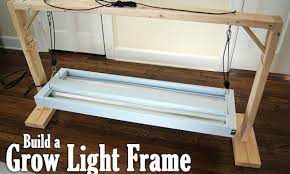 Tubes such as the t5, t8 and t12 use 75% less energy and last 10 times longer than traditional bulbs. Build A Grow Light Frame For Starting Seeds Hobby Farms