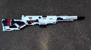 U can paint nerf guns but you have to get the right paint and it also has to be plastic paint. N7 Themed Painted Nerf Gun Masseffect