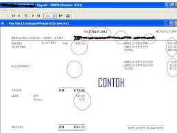 Contoh Payslip Slip Gaji Karyawan Perusahaan 2bslip 2bgaji 2bkaryawan 2bperusahaan 2b1 Wecanfixhealthcare Info In 2020 Word Template Words Print