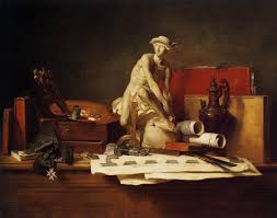 The Attributes Of Art Jean Baptiste Simeon Chardin Art Painting Artwork Painting