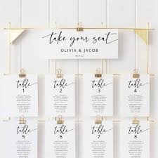 You need to know that this wedding seating chart template sample offers the template that uses beautiful fonts and minimalistic patterns. 15 Unique Wedding Seating Chart Ideas For Your Big Day Love Lavender