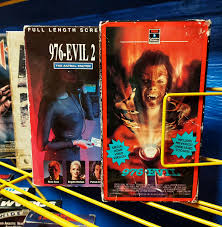 twofortuesday 💥BOTH SOLD💥 Robert Englund's directorial debut, 976 Evil  $30/ 976 Evil 2 screener $15 ☎️🩸 • #vhsforsale #horrorvhs #976evil  #cultland