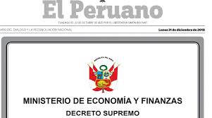 Considerando el presente decreto supremo será refrendado por la ministra de economía y finanzas, la ministra. Decreto Supremo 344 2018 Ef Modificacion Al Reglamento De La Ley De Contrataciones Del Estado