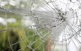 Vieux Fond De Fenetre En Verre Casse Sale Fissure Background Glass Window Broken Glass
