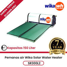Jual/service pemanas air,service solahart,jual talang metal,baja. Jual Pemanas Air Tenaga Surya Solar Water Heater Wika Sr300l2 Kapasitas 300 Liter Garansi 7 Tahun Home Sweet Home