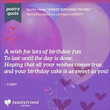 Sending heartfelt 30th birthday wishes your way! 64 Birthday Poems Happy Birthday Poems And Wishes