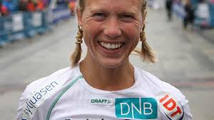 Marthe Katrine Myhre satte pers